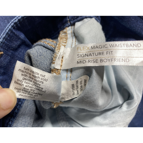 Lane Bryant Blue Ankle & Cropped Jeans - Picture 9 of 10